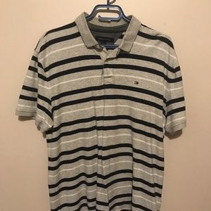 Striped Tommy Hilfiger polo shirt